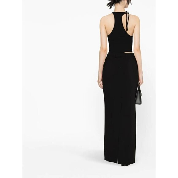 Christopher Esber Tailored Column Skirt in Black 8 Womens Long Pencil Straight - Picture 15 of 16